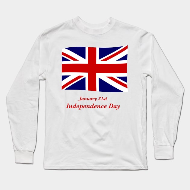 Independence Day Long Sleeve T-Shirt by davidroland